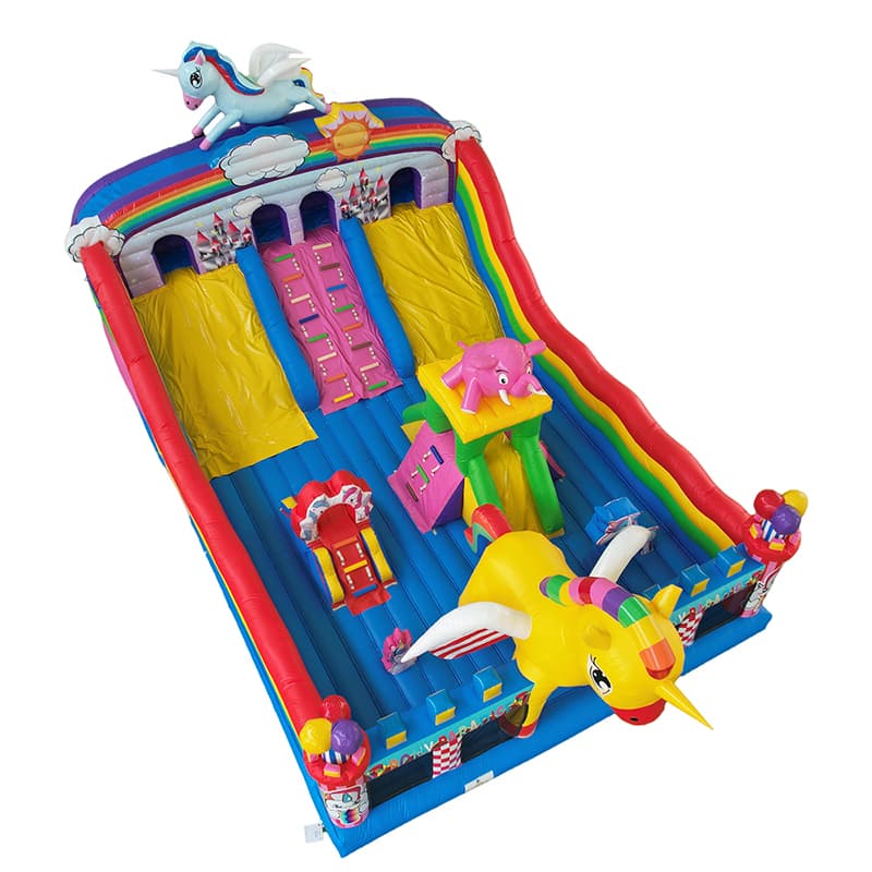 Pony Paradise Inflatable Fun World for Commercial Use
